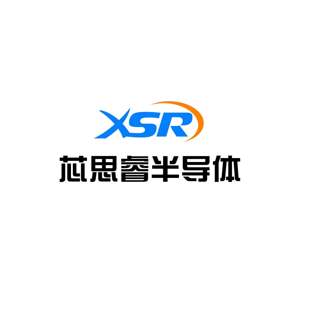 XSR logo设计:科技感十足的中文品牌标识