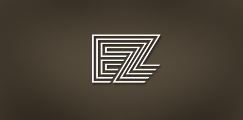 简约线条字母Z logo设计