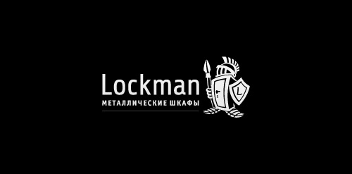 Lockman金属柜Logo设计