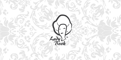 优雅女性形象Lady Book Logo设计
