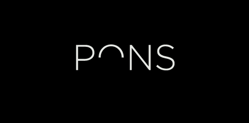 简约现代PONS品牌logo设计