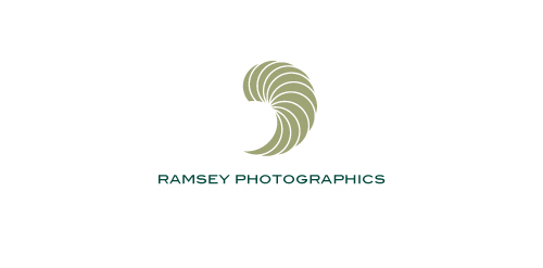 简洁现代风的Ramsey Photographics Logo设计