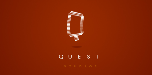 简约风格的Quest Studios Logo设计