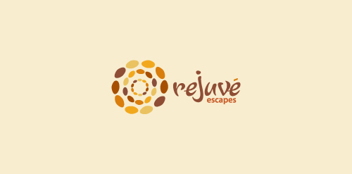 Rejuvé Escapes Logo设计:自然与和谐的完美结合