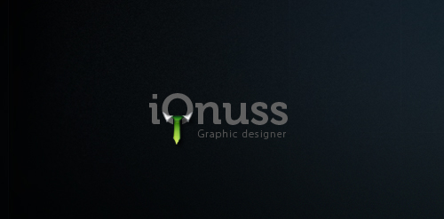 简约现代logo设计：iOnuss品牌标识