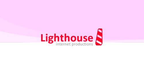 Lighthouse Logo设计：简约风互联网作品展示