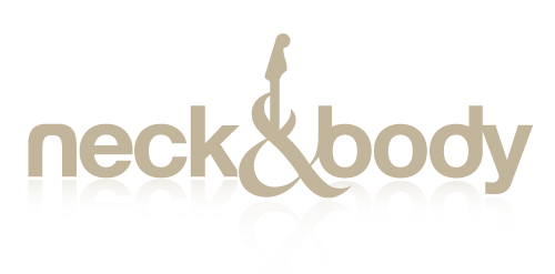 简约风格的'neck&body'logo设计