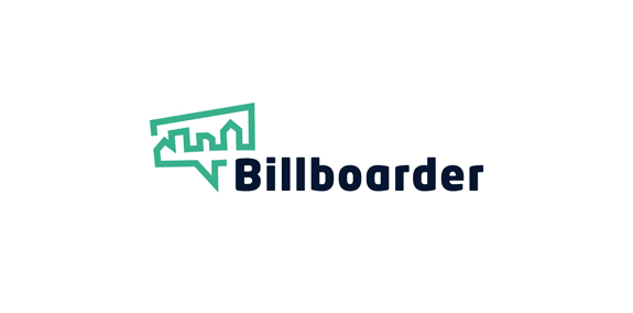 Billboarder Logo设计:简洁现代的广告牌标志