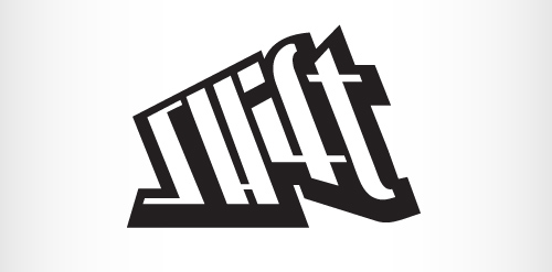 现代简约风格的'Shift'标志设计