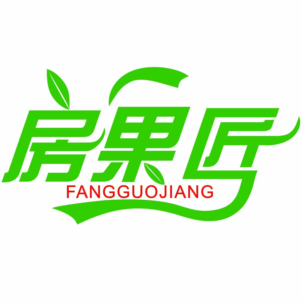 绿色环保水果logo设计