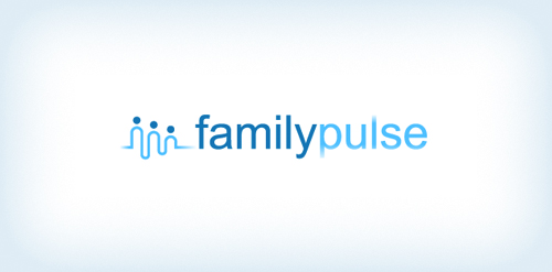 Family Pulse Logo设计:简洁家庭服务品牌标识