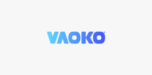 简约现代风格的VAAOKO品牌logo设计