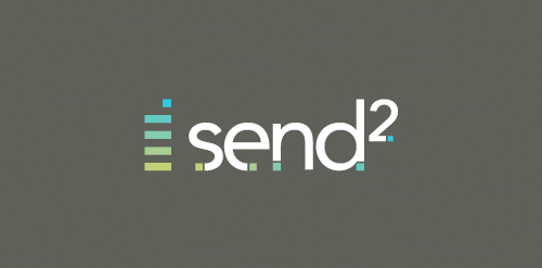 send2 Logo设计:简洁现代的数字通讯标识