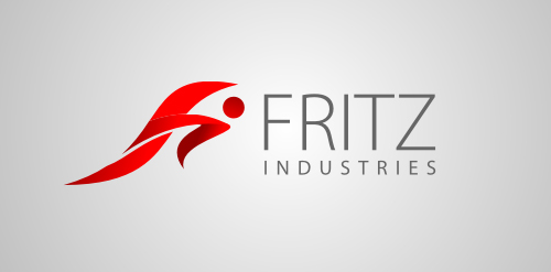 简洁现代的Fritz Industries Logo设计