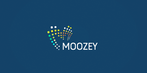 Moozey Logo设计:现代感与科技感结合