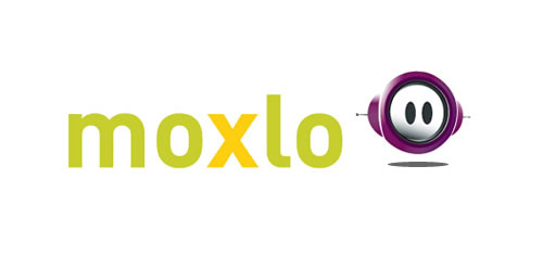 Moxlo Logo设计:创意耳机形象