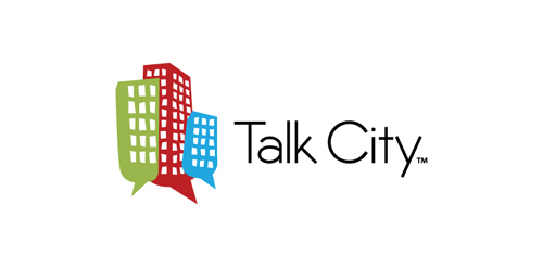 Talk City City Logo设计