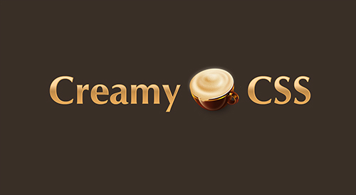 Creamy CSS Logo设计
