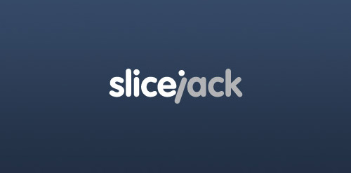 slicejack logo设计:简洁现代品牌标识