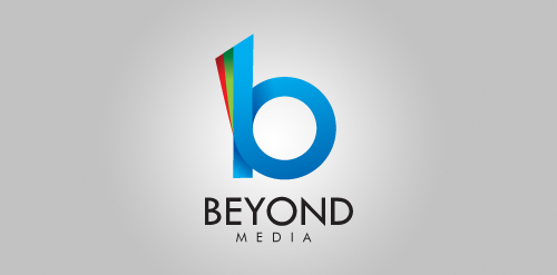 现代简洁的Beyond Media Logo设计
