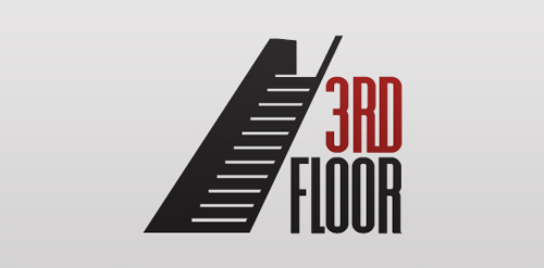 3rd Floor Logo设计:现代简约风格