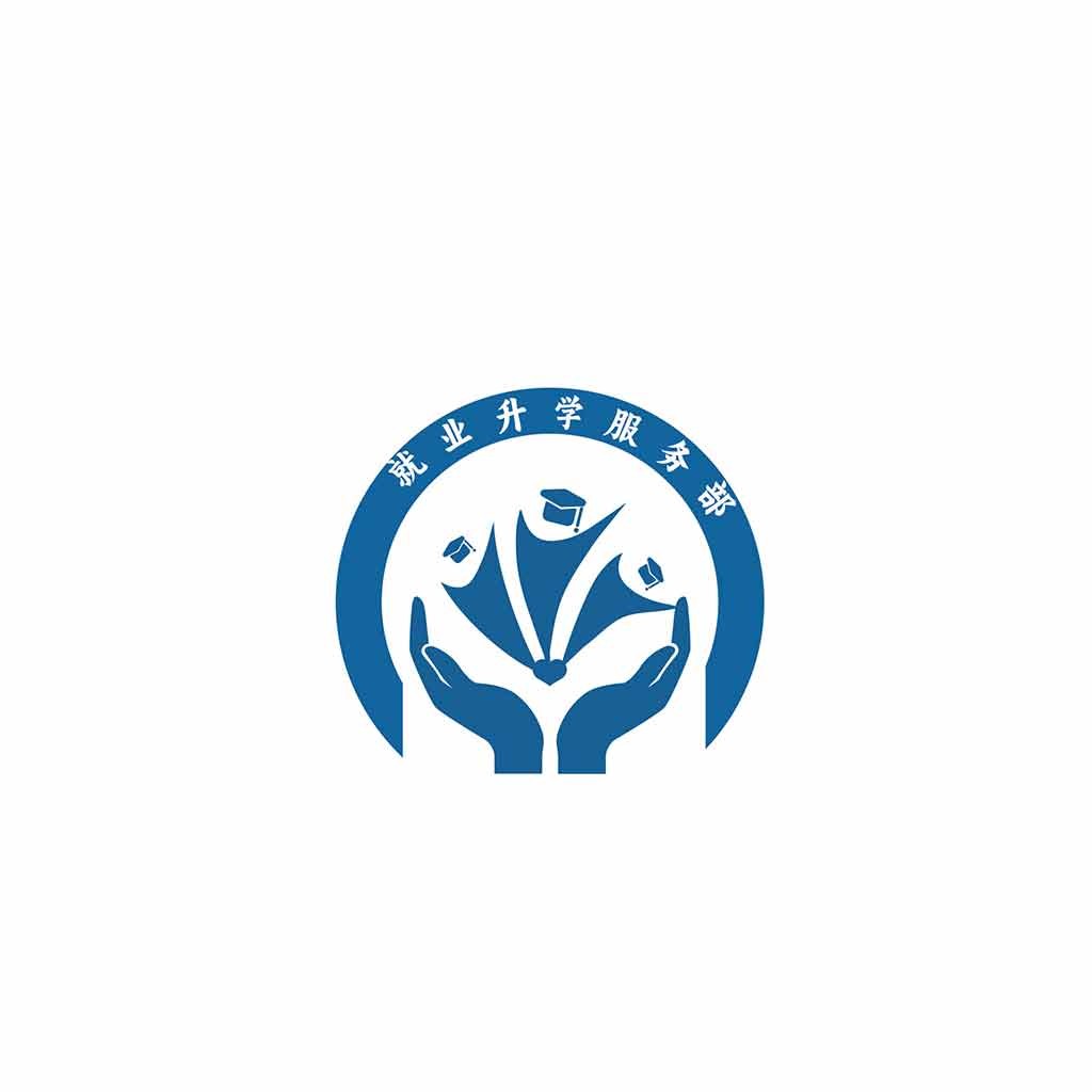 教育服务logo设计:双手托起未来