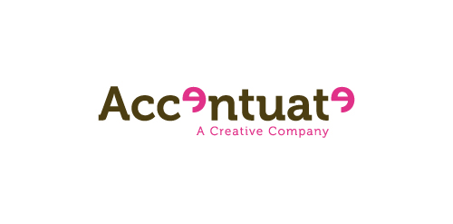 创意公司Logo设计:Accentuat