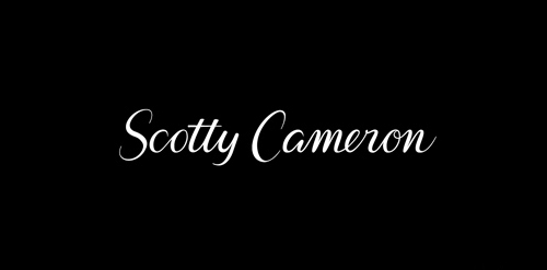 简约优雅的Scotty Cameron logo设计