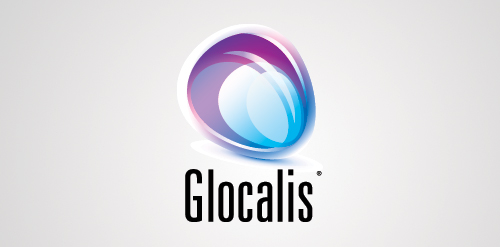 Glocalis logo设计：全球互联的视觉标识