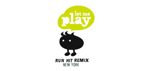 创意卡通风格的'Let Me Play'Logo设计