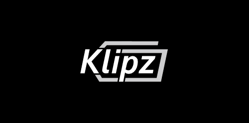 Klipz logo设计:简洁现代的科技品牌标识