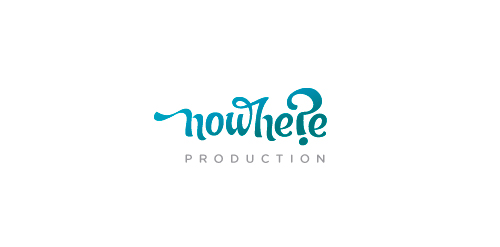 简约风'nowhere' logo设计
