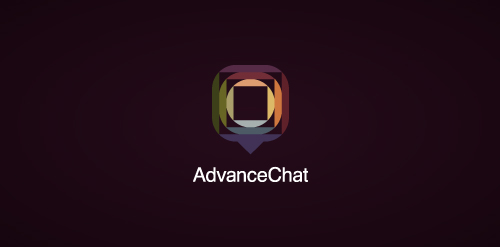AdvanceChat logo设计