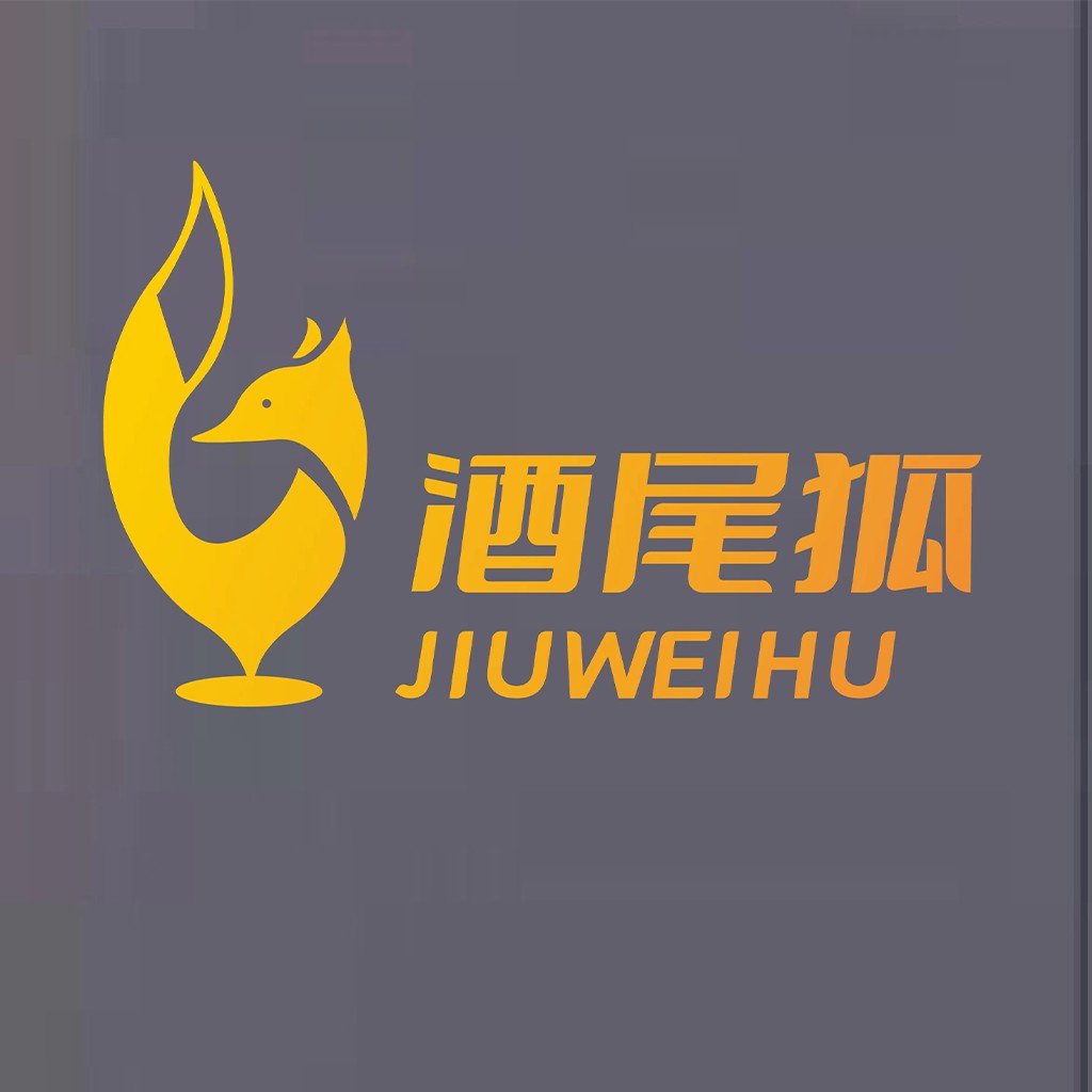 酒尾尾尾狐狐logo设计