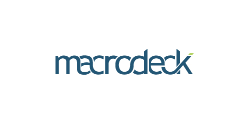 Logo设计:简洁现代的Macrodeck标志