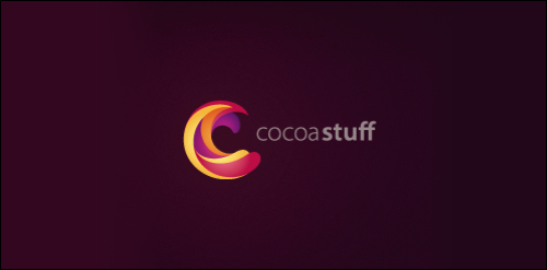 创意简约风格的Cocoa Stuff Logo设计