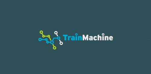 TrainMachine logo设计:简洁科技感视觉传达