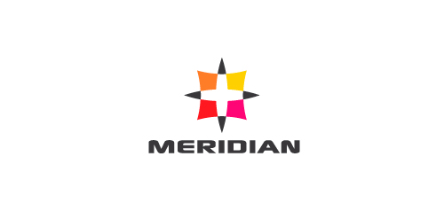 Meridian Logo Design - 北极星方向感
