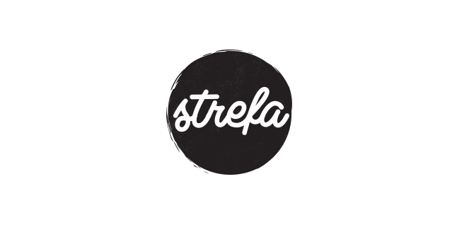 简约圆圈logo设计:Strefa品牌标识