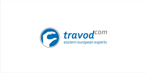 travod.com logo设计:简洁现代的东欧专家标志