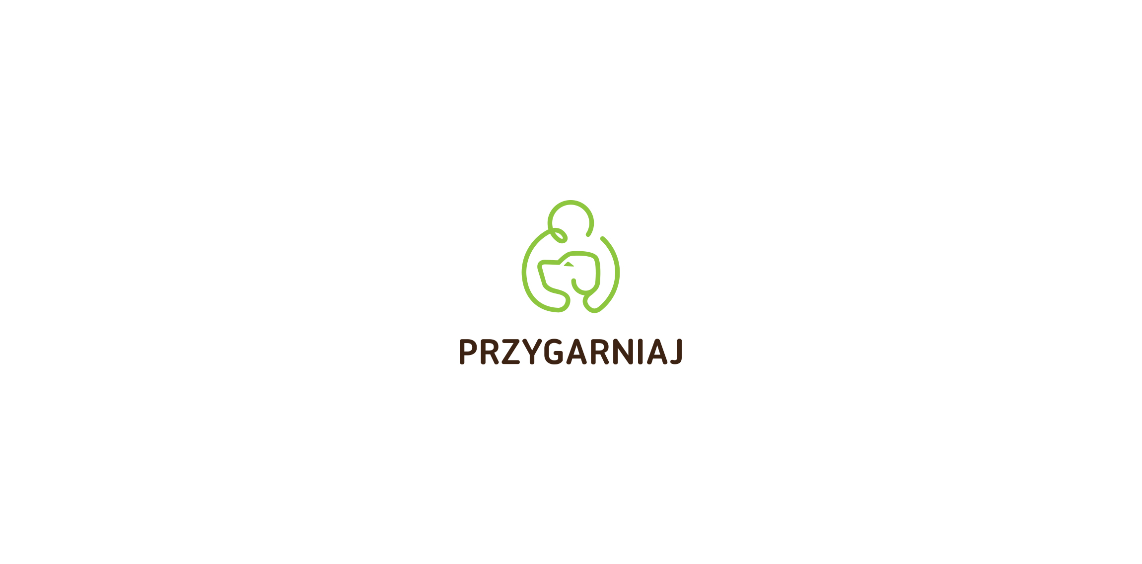 简约母子形象logo设计