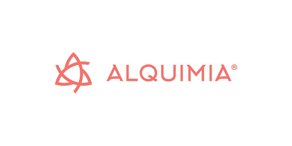 简约抽象风格的Alquimia logo设计