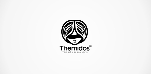 简约风格女性logo设计