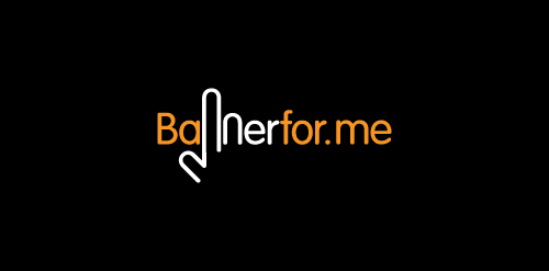 简洁现代的Ballerfor.me logo设计
