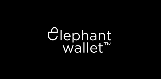 简约优雅的Elephantant Wallet Logo设计