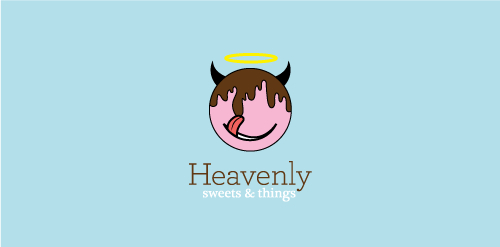天使恶魔主题logo设计