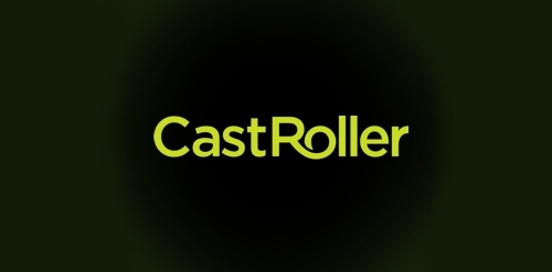 CastRoller Logo设计:简洁现代品牌标识