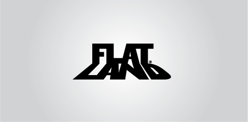 扁平化风格的Fiat汽车品牌logo设计