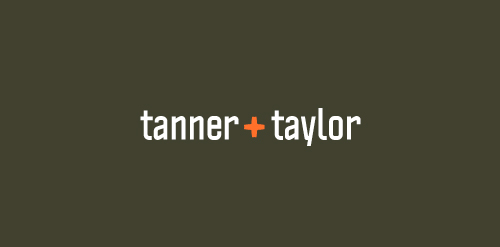 简约现代风格的Tanner + Taylor logo设计