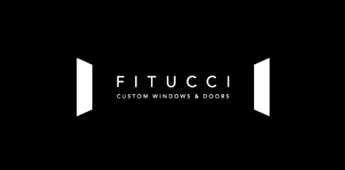 简约现代风的Fitucci定制门窗logo设计